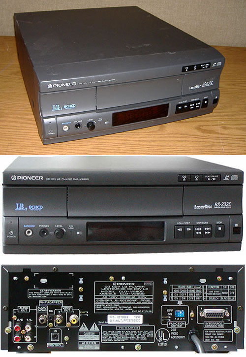 Laserdisc Player Tech Center